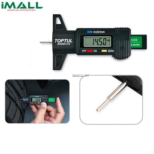 Thiết bị đo độ sâu lốp kỹ thuật số TOPTUL JEBM01250