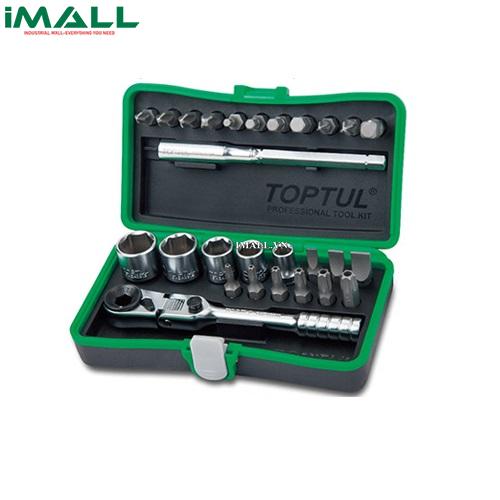 Bộ đồ nghề xách tay 1/4" 27pcs Toptul GADW27020