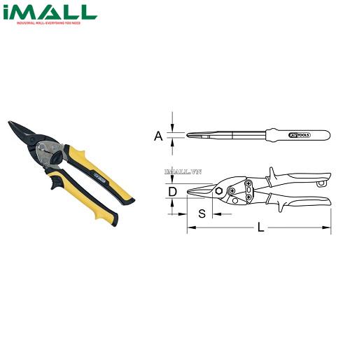 Kéo cắt tôn mũi thẳng KS Tools model 118.0152