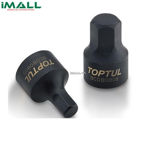 Tuýp lục giác đen 1/4" Dr. x 4mm Toptul BCDB08040
