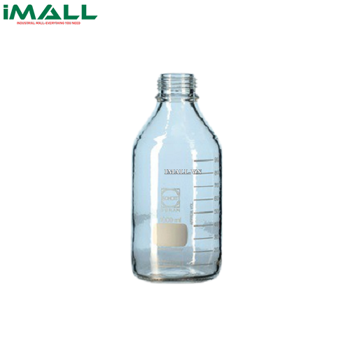 Chai trung tính phủ PU, không nắp GL45 1000ml Duran 218055401