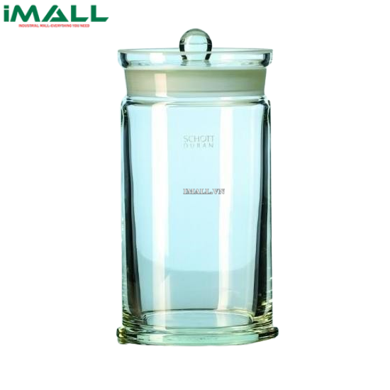 Hộp trữ mẫu có nắp 150x80mm, 1000ml Duran 242085701