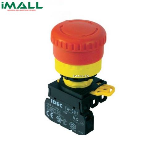 Nút dừng khẩn cấp IDEC YW1B-V4E01R 1NC 22mm (Đỏ)0