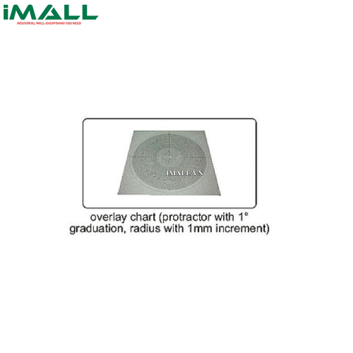 Overlay Chart Ø300mm Insize ISP-A3000-CHART