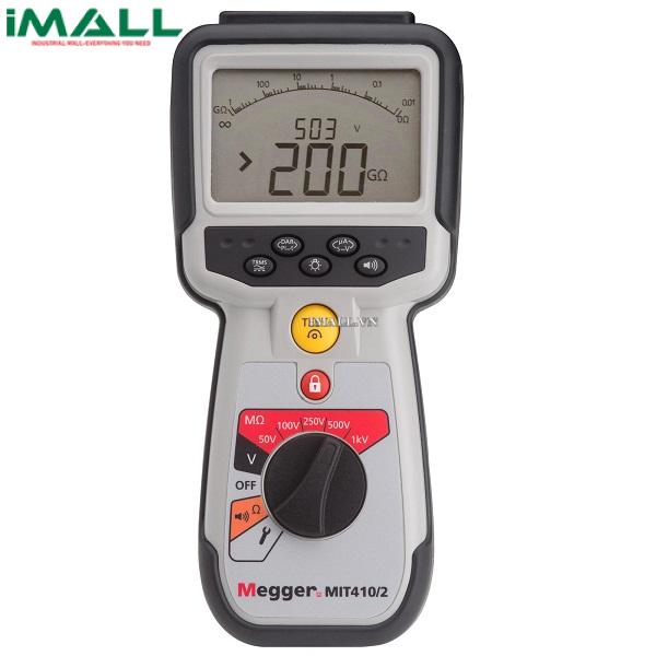 Thiết bị đo điện trở cách điện Megger MIT410/2 (50V~1000V / 200GΩ, PI, DAR)0