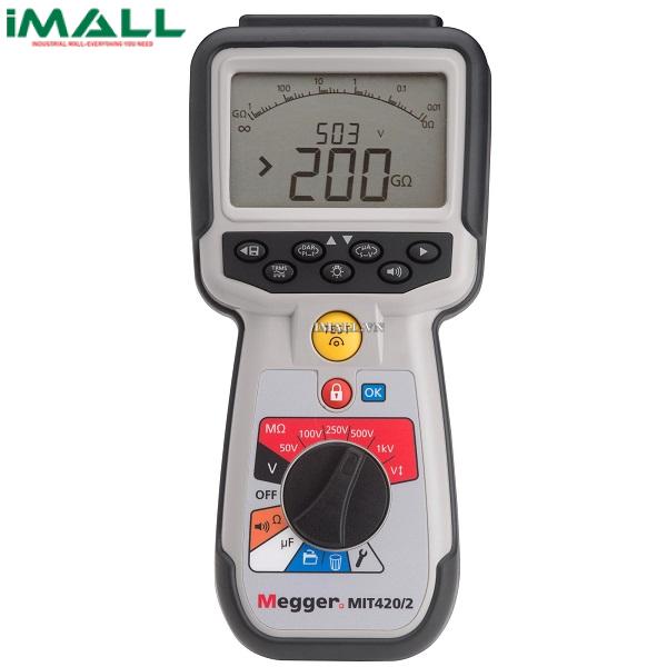 Thiết bị đo điện trở cách điện Megger MIT420/2 (50V~1000V / 200GΩ, PI, DAR, storage and recall)