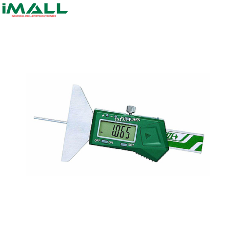 Thước đo độ sâu điện tử mini (50mm) INSIZE 1140-50WL (Thanh đo tròn)0