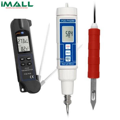 Bộ kit đo độ pH thực phẩm (0~14 pH; -35~330 °C) PCE PH20M-IR 80-KIT