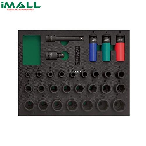 Bộ tuýp 1/2" 29 chi tiết Toptul GVB29060