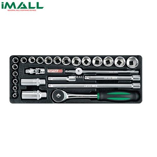 Bộ tuýp vặn bulong 3/8" 26 món TOPTUL GCAD26060