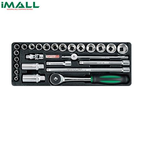 Bộ tuýp vặn bulong 3/8" 26 món Toptul GCAT26050