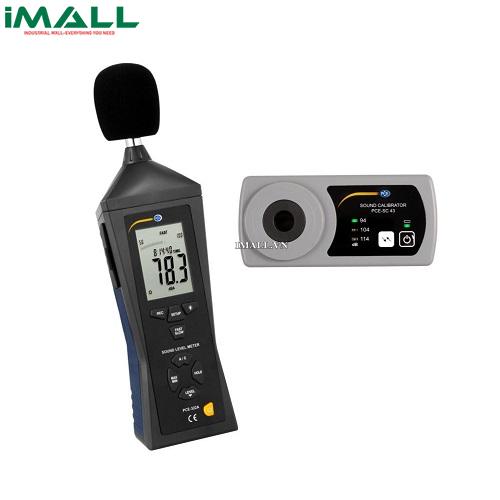 Máy đo độ ồn có thiết bị hiệu chuẩn (30-130 dB) PCE 322-SC43