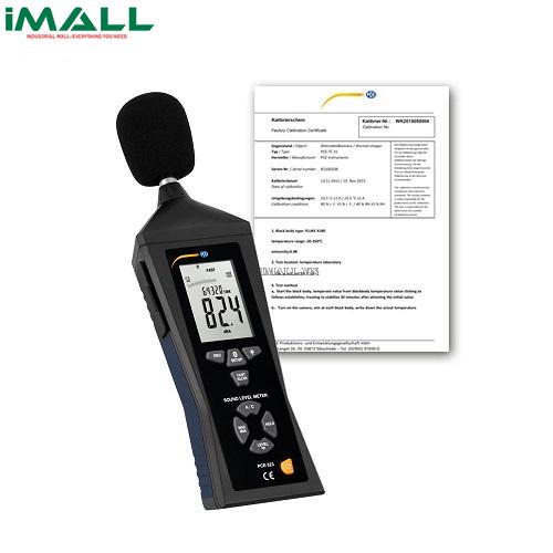 Máy đo độ ồn (30-130dB; Bluetooth, kèm Certificate ISO) PCE 323-ICA