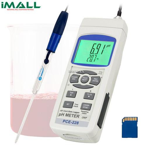 Máy đo độ pH (0.00~14.00 pH) PCE 228LIQ0