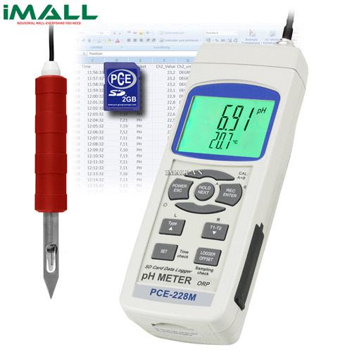 Máy đo độ pH thực phẩm (0.00~14.00 pH) PCE 228M0