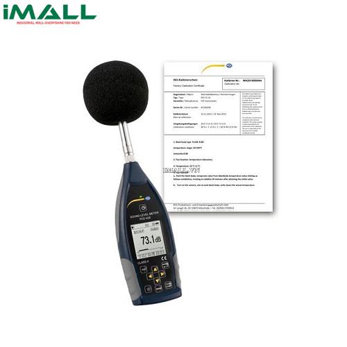 Máy đo giám sát độ ồn (25-136 db (A), kèm Certificate ISO) PCE 428-ICA0