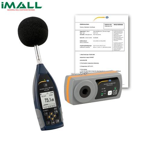 Máy đo giám sát độ ồn (25-136 db (A); thiết bị hiệu chỉnh) PCE 428-KIT-N0