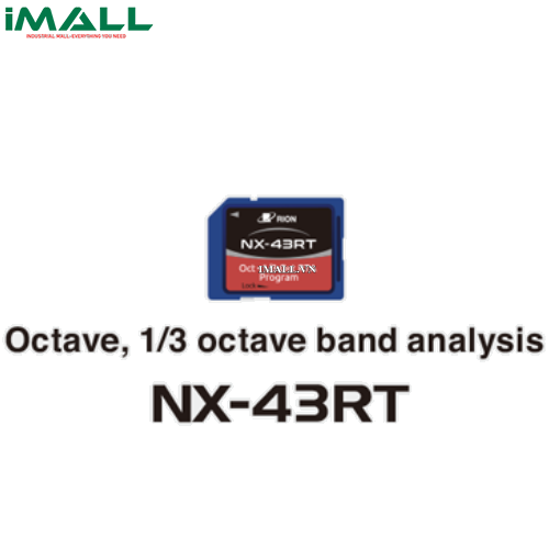 Card phân tích Octave, 1/3 Octave RION NX-43RT0