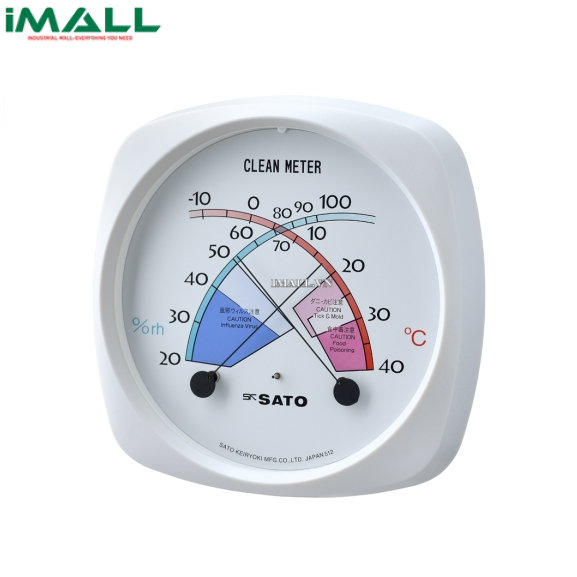 Đồng hồ đo độ ẩm, nhiệt độ skSATO Clean Meter (1018-00, -10~40°C; 20~100%rh)