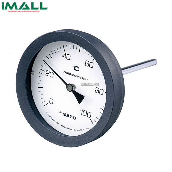 Đồng hồ đo nhiệt độ lưỡng kim skSATO BM-T-100P (2080-02, -30~50°C; 50mm)
