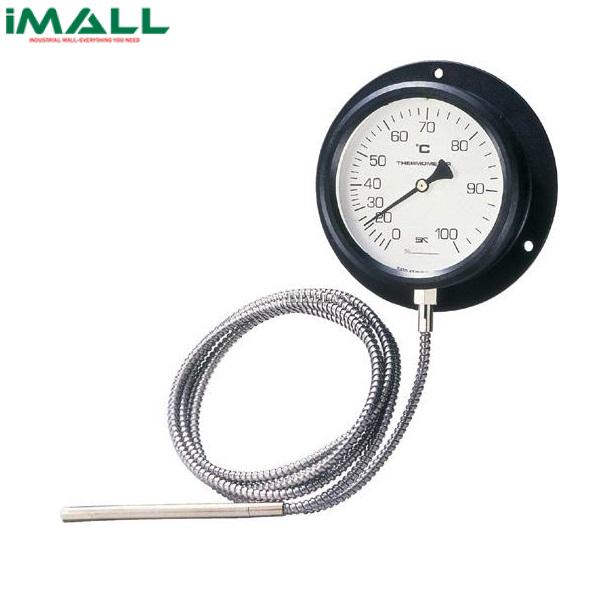 Đồng hồ đo nhiệt độ có dây dài skSATO LD-75E (3160-L, Đường kính mặt 75mm)0