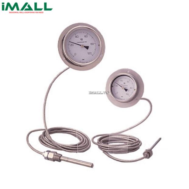 Đồng hồ đo nhiệt độ có dây dài skSATO LD-75S (3060-L, Đường kính mặt 75mm)0