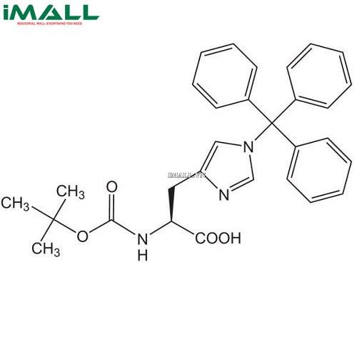 Hóa chất Boc-His(Trt)-OH (C₃₀H₃₁N₃O₄; Chai nhựa 25 g) Merck 85303400250