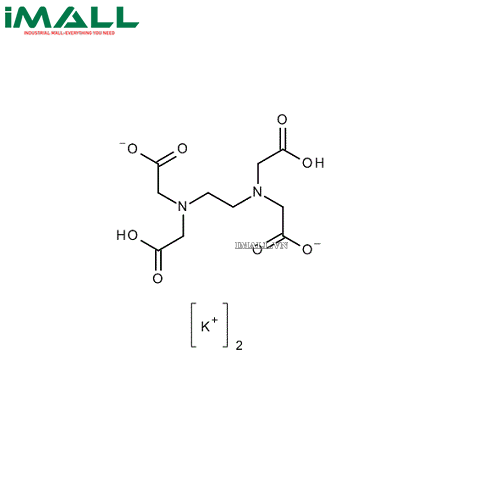 Hóa chất Ethylenedinitrilotetraacetic acid dipotassium salt dihydrate GR để phân tích  (C₁₀H₁₄K₂N₂O₈ * 2H₂O, Thùng carton 25kg) Merck 1048199025