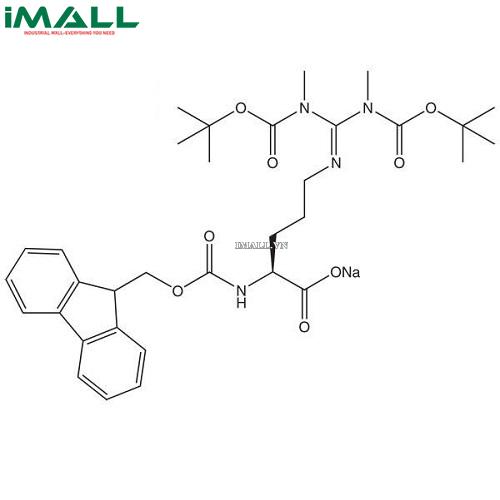 Hóa chất Fmoc-SDMA(Boc)2-ONa (C₃₃H₄₃N₄NaO₈; Chai thủy tinh 5 g) Merck 85231000050