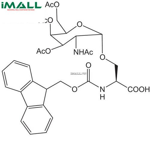 Hóa chất Fmoc-Ser(Ac3AcNH-α-Gal)-OH (C₃₂H₃₆N₂O₁₃; Chai thủy tinh 100 mg) Merck 85213681000
