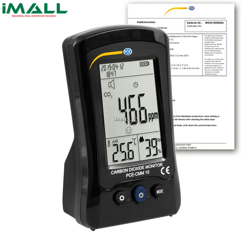 Máy đo khí CO2 không khí (kèm Certificate ISO) PCE-CMM 10-ICA