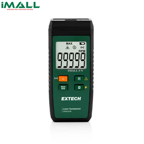 Máy đo tốc độ bằng laser có khả năng kết nối với Ứng dụng ExView® Extech RPM250W