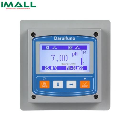 Bộ điều khiển đo độ dẫn điện, TDS, độ mặn, điện trở suất Daruifuno DUC2-EC-HD (0.000µS cm ~500mScm, relay, 4-20mA, RS485, DC18-36V)