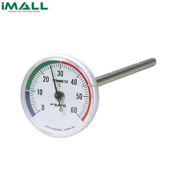 Đồng hồ đo nhiệt độ đất lưỡng kim skSATO 1408-00 (0~60°C; ±1°C)