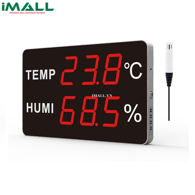 Đồng hồ đo nhiệt độ, độ ẩm HUATO HE250C-EX-RJ45 (60 x 38.5 x 5 cm,tầm nhìn 60~70M, RJ45)