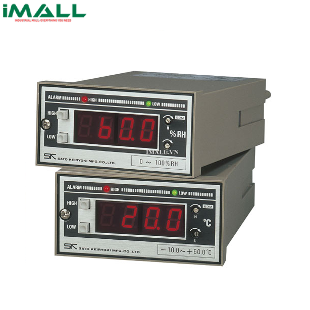 Đồng hồ đo nhiệt độ, độ ẩm skSATO 8087-00 (0~50°C;85%RH)