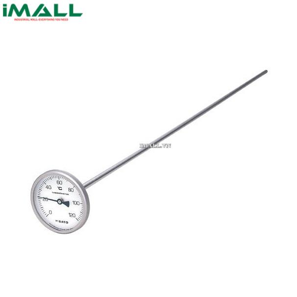 Đồng hồ đo nhiệt độ phân hữu cơ lưỡng kim skSATO 1407-00 (0~120; ±2°C)