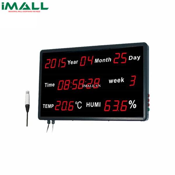 Đồng hồ đo thời gian nhiệt độ, độ ẩm HUATO HE218B-EX (60 x 38.5 x 5 cm, Tầm nhìn 20m)