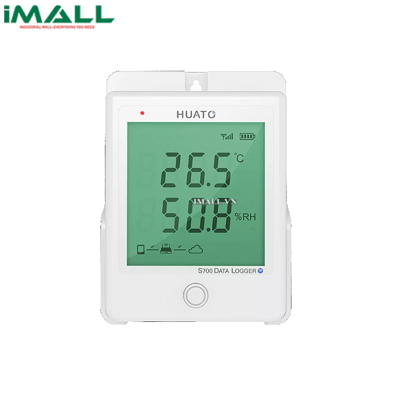 Thiết bị đo và ghi dữ liệu nhiệt độ, độ ẩm không dây HUATO S700-EX (-40~85℃, 0%RH~95%RH, WiFi)0