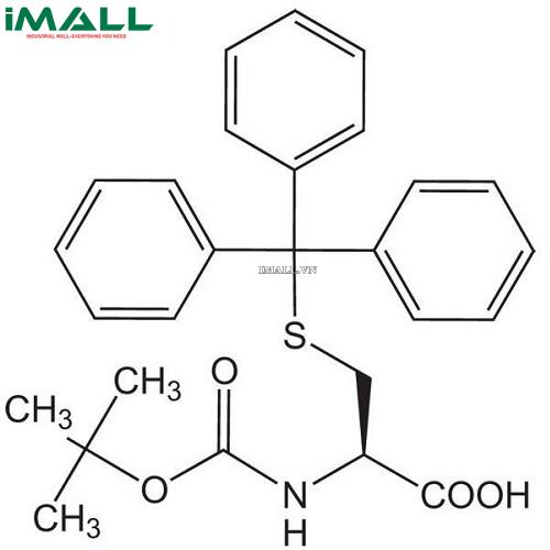 Hóa chất Boc-Cys(Trt)-OH (C₂₇H₂₉NO₄S; Chai nhựa 100 g) Merck 85300501000