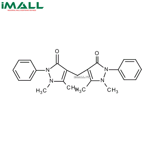 Hóa chất Diantipyrylmethane GR để phân tích (reagent for titanium) (C₂₃H₂₄N₄O₂, Chai thủy tinh 25g) Merck 10313300250