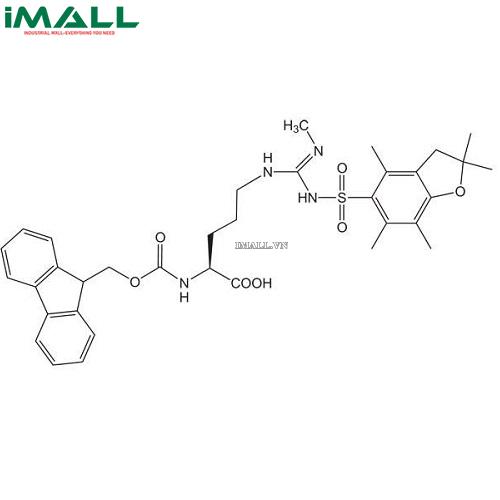 Hóa chất Fmoc-Arg(Me,Pbf)-OH  (C₃₅H₄₂N₄O₇S; Chai thủy tinh 1 g) Merck 85210500010
