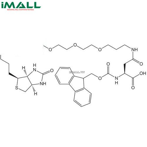 Hóa chất Fmoc-Asp(biotinyl-PEG)-OH (C₃₉H₅₃N₅O₁₀S; Chai thủy tinh 1 g) Merck 85211300010