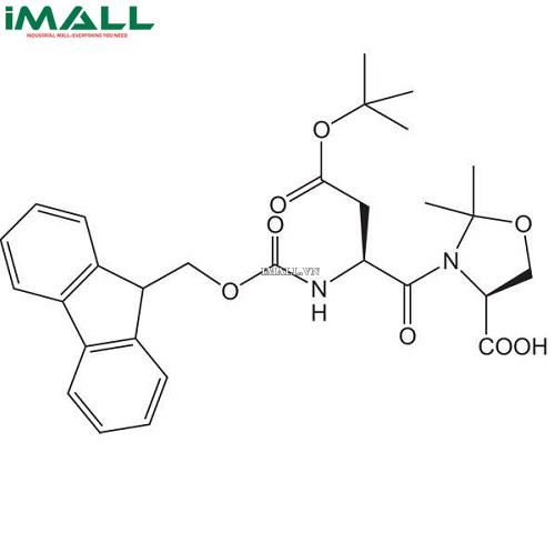Hóa chất Fmoc-Asp(OtBu)-Ser(psiMe,Mepro)-OH (C₂₉H₃₄N₂O₈; Chai thủy tinh 5 g) Merck 85218600050