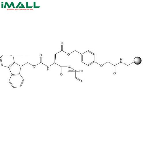 Hóa chất Fmoc-Asp(Wang resin LL)-OAll (100-200 mesh) (Chai thủy tinh 5g) Merck 85612100050