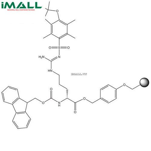 Hóa chất Fmoc-D-Arg(Pbf)-Wang resin (100-200 mesh)  (Chai nhựa 5g) Merck 85616400050