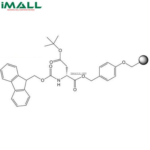 Hóa chất Fmoc-D-Asp(OtBu)-Wang resin (100-200 mesh) (Chai nhựa 5g) Merck 85615900050
