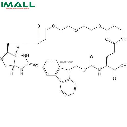 Hóa chất Fmoc-Glu(biotinyl-PEG)-OH (C₄₀H₅₅N₅O₁₀S; Chai thủy tinh 500mg) Merck 85210285000