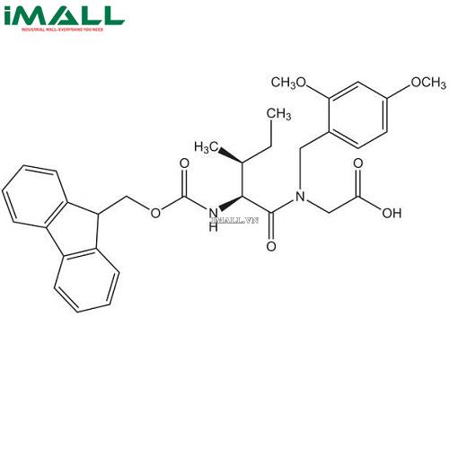 Hóa chất Fmoc-Ile-(Dmb)Gly-OH (C₃₂H₃₆N₂O₇; Chai thủy tinh 5 g) Merck 85211400050