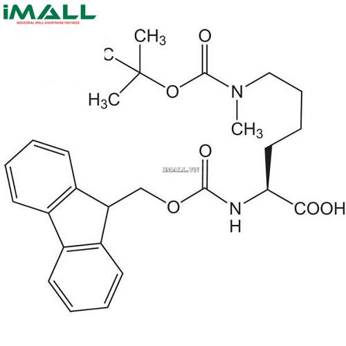 Hóa chất Fmoc-Lys(Me,Boc)-OH (C₂₇H₃₄N₂O₆; Chai thủy tinh 500 mg) Merck 85210685000